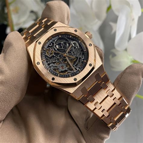 audemars piguet or rose prix|Audemars Piguet skeleton rose gold.